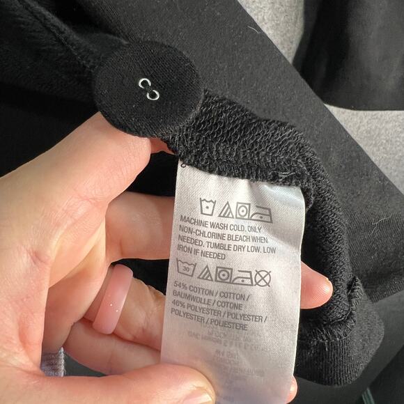 Susan Graver Weekend Regular Marina Knit Blazer Black, Size 3X - Picture 9 of 9